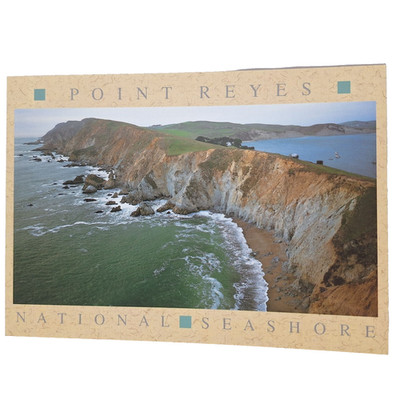 Postcard Point Reyes National Seashore Seen From Chimney Rock California Chrome