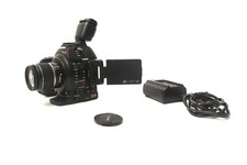 Canon C100 Mark II W/18-55 IS Lens Battery Charger Only 333 Hours