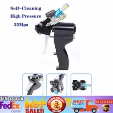 P2 PU Foam Spray Gun Polyurethane Spraygun Polyurea Pouring Air Purge Sprayer
