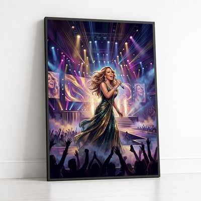 Poster Singers - Mariah Carey 18x24 Ultra-HD Art Print