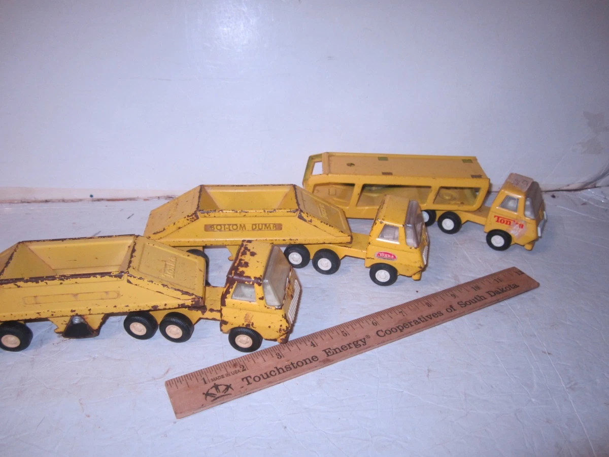 Tonka 黄色压铸自卸卡车| eBay