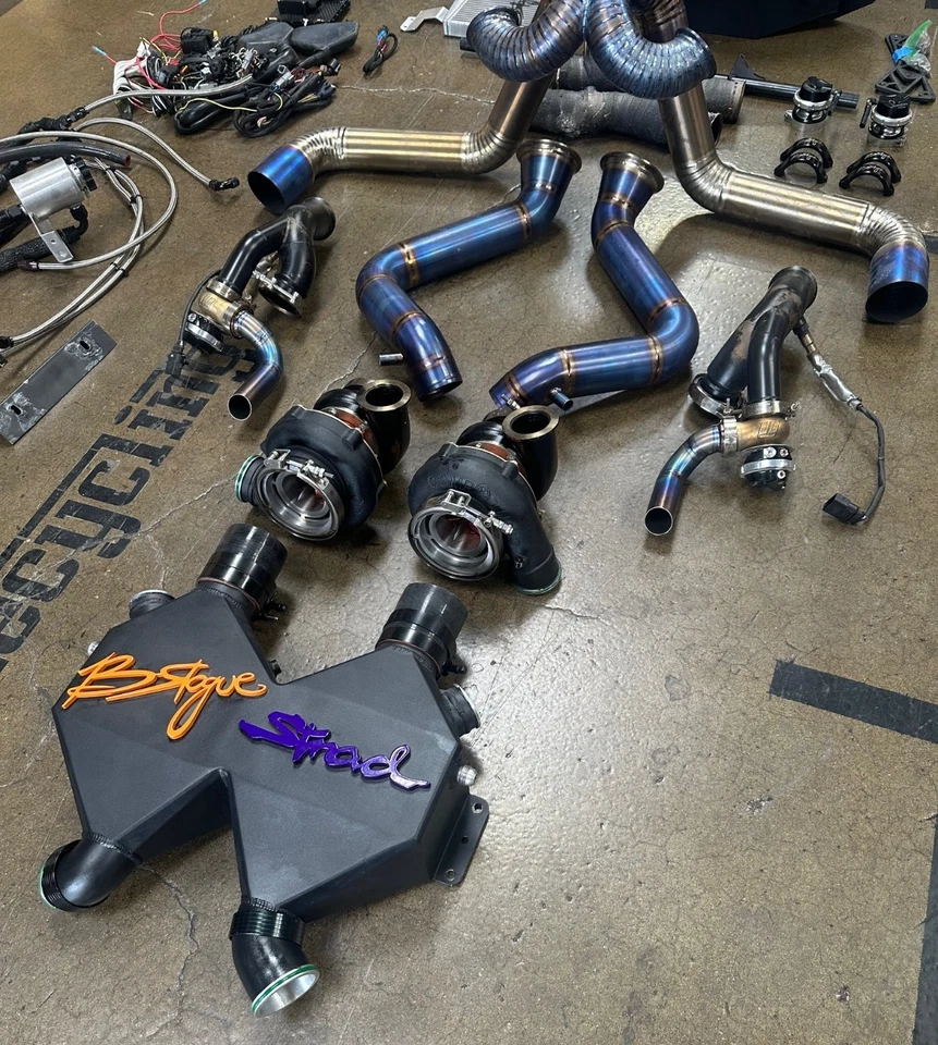 04-08 Lamborghini Gallardo 5.0, Kit Doble Turbo con Cableado, Usado Foto 3 de 4