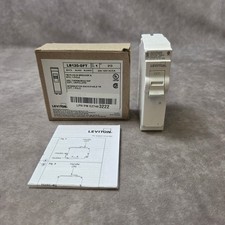 Leviton LB120-GFT 20 Amp 1-Pole GFCI Smart Circuit Breaker 120V White Plug-In