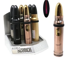 SCORCH TORCH 7.5" TALL MISSILE TORCH W/ CHANGING COLOR FLAME