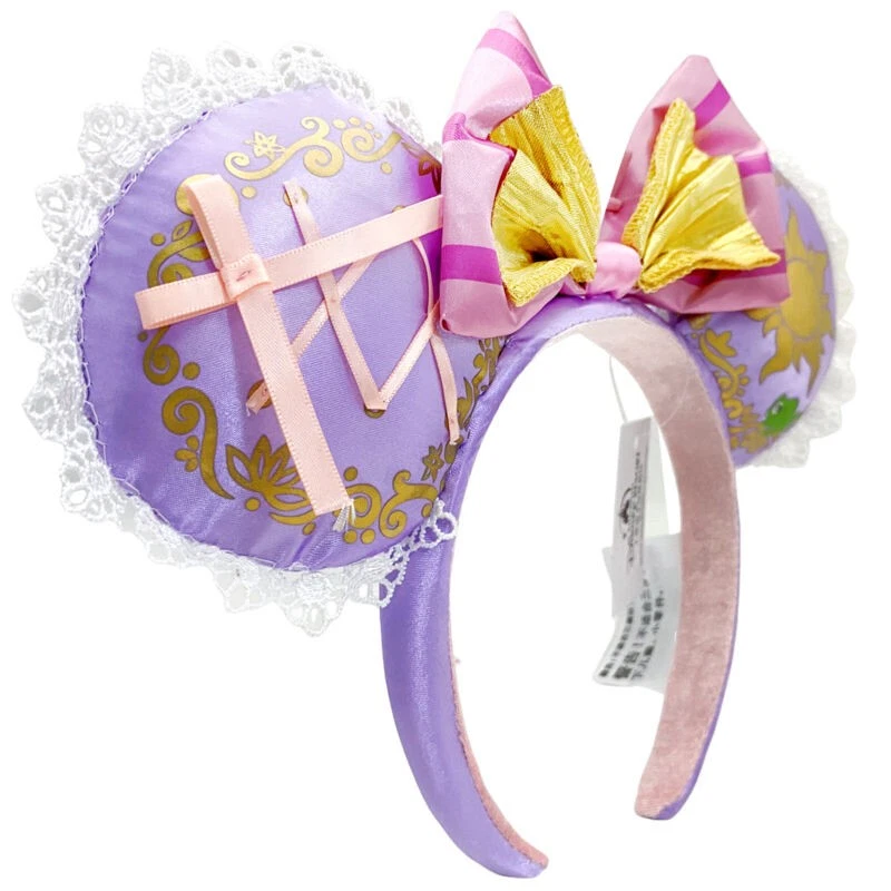 Diadema Princesa Enredada Rapunzel Parques Disney Orejas de Minnie Mickey Mouse Foto 4 de 4