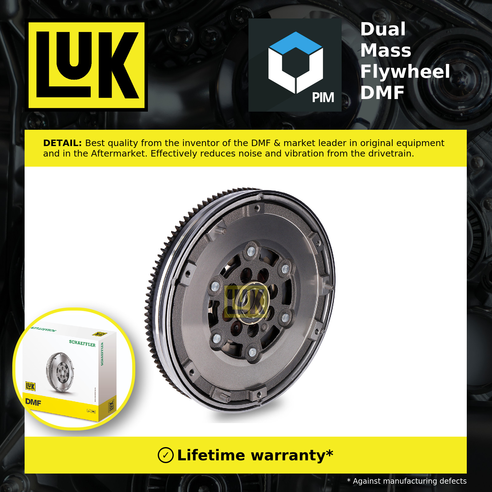 Dual Mass Flywheel DMF 415015910 LuK 2326037300 2326037301 2326037302 2326037303