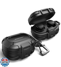 Dexnor for Bose QuietComfort Earbuds Protective Case with Drop-Proof Lock, Sh