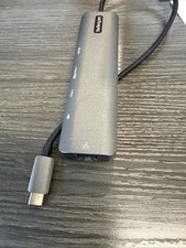StarTech USB-C Multiport Adapter Hub, USB-C to 4K 60 Hz HDMI, Gigabit Ethernet