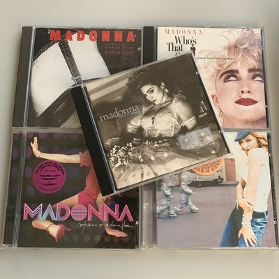 5CD Madonna Sammlung - Like a Virgin + Remixed & Revisited + Who s That Girl + C