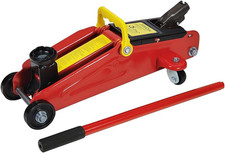 Cric Idraulico Capacità2 Ton, Martinetto Auto Professionale Con Valvola Di Sicur