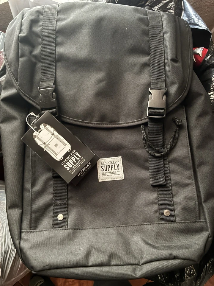 Рюкзак/дорожная сумка London Fog черный - Изображение 2 из 4