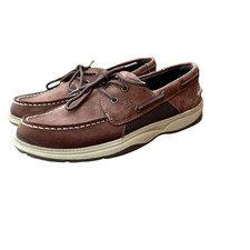 Sperry Intrepid Top Sider Boat Shoes Boys Size 7M Brown Leather