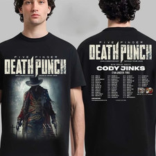 Five Finger Death Punch 20th Anniversary World Tour 2026 T shirt