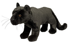 Jagger 22" con cola Black Panther Cub Douglas Peluche Animal Gato Salvaje