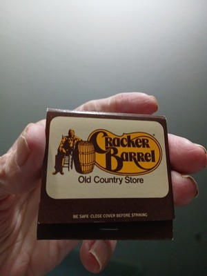 Cracker Barrel Old VTG Matchbook Mint VTG Unstruck Large Interstates...
