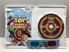 TOY STORY MANIA (Nintendo Wii) Complete w/ Manual & 3D Glasses - Free Ship