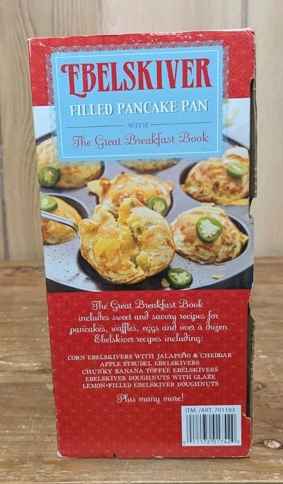 Nordic Ware Ebelskiver Filled Pancake Pan Non-Stick Aluminum Made in the USA - Image 4 of 4