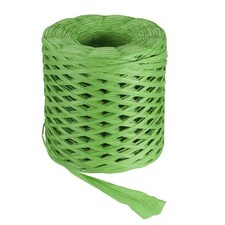 219 Yard Raffia Paper Craft Ribbon, Raffia Twine String, Green
