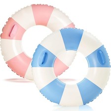 2 PCS 33 inch Inflatable Pool Floats for Swimming Pool Party Lake Beach Adult...