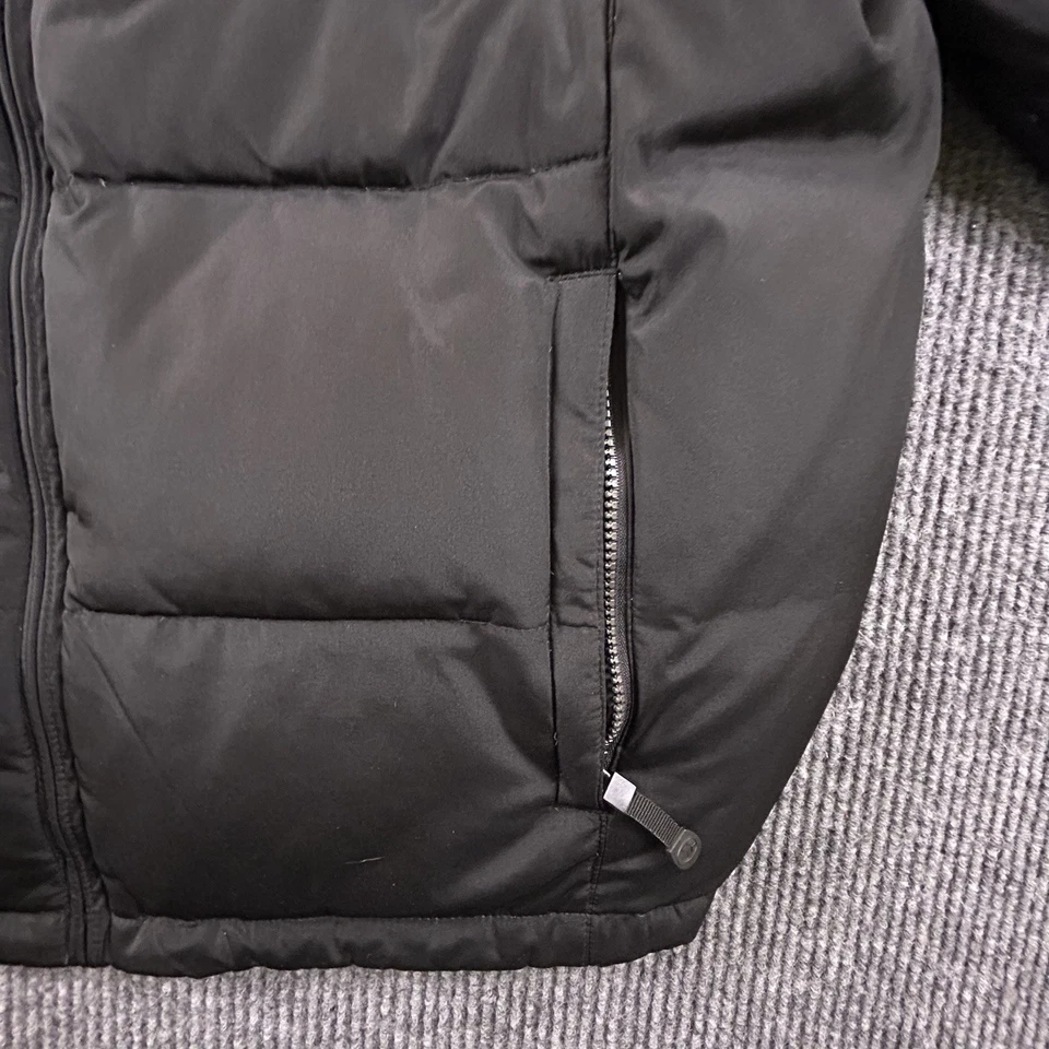 Abrigo acolchado ZeroXposur para hombre XL negro cremallera completa con bolsillos interiores chaqueta para nieve Foto 2 de 4