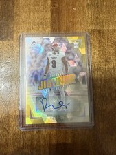 2024 Panini Luminance - Rookies Richard Jibunor #174 Gold Autographs /100 AU, RC