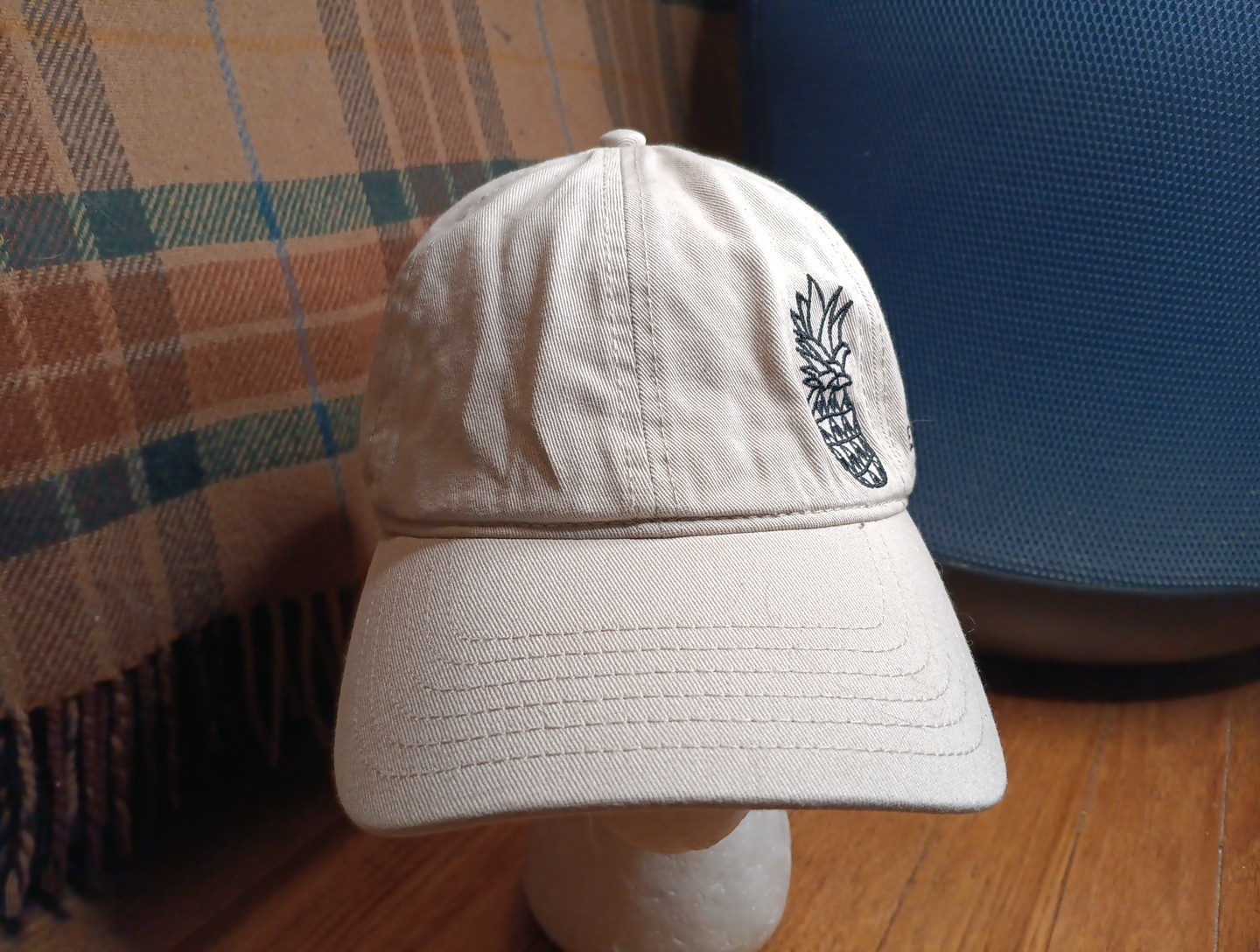 O'Neill Pineapple Hat Beige Cap Adjustable Buckle… - image 6