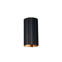 Wandleuchte Wandlampe Wohnzimmerlampe 2 Flammig Schwarz GU10 H 18 Cm