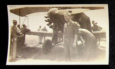 Stinson Detroiter 1920's Original Airplane Photo With Pilot Signature