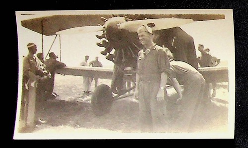 Stinson Detroiter 1920's Original Airplane Photo With Pilot Signature