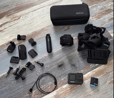 GoPro HERO 9 Black Camera w/ Huge Accessory Bundle - Case, Harness, Tripod, etc.