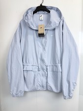 Nike Everything Woven Oversized Hooded Jacket Women's XL Hooded Blue FN3669-440