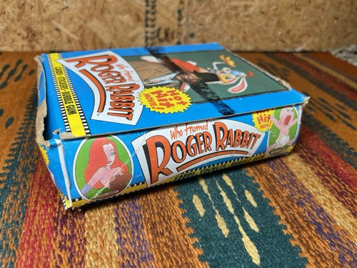 1987 Topps Who Framed Roger Rabbit Trading Card Wax Box 36 Packs FULL BOX NEW - Picture 4 of 7