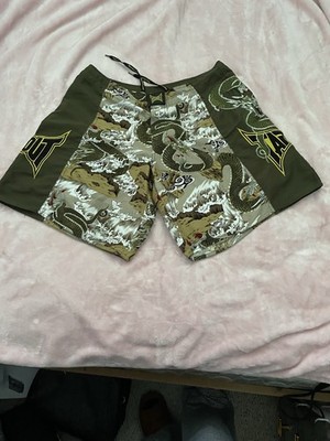 Tapout Men s MMA Shorts Dragon Graphic Size 32 Green Multicolor