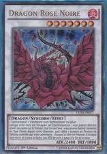 Yu-Gi-Oh! Dragon Rose Noire DUSA-FR077 1ère Ed. Ultra Rare EXCELLENT ETAT Edison