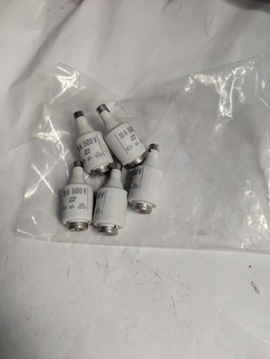 NEW LOT OF 5 GENUINE DVE 10A 500V gL FUSES