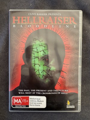 HELLRAISER IV: BLOODLINE (1996) DVD BRAND NEW CLIVE BARKER PINHEAD VERY RARE OOP