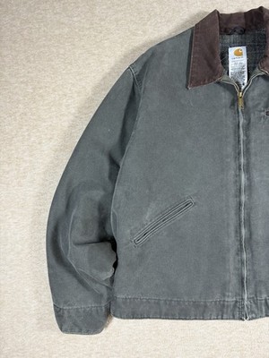 Vintage Carhartt Detroit Jacket J97 MOS Blanket Lined Mens Size XL