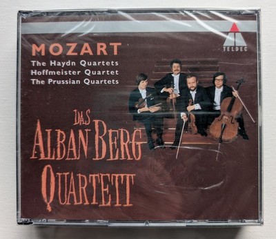 ALBAN BERG QUARTETT - Mozart - Haydn/Hoffmeister/Prussian Quartets - 4 CDs neu