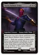 Baron Helmut Zemo (Extended Art) #405 (NM) Marvel Super Heroes MSH Magic MTG