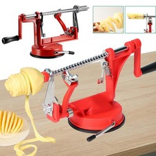3 in 1 Apple Peeler Slicer Corer Dicer Cutter Stainless Steel Fruit & Veg Peeler
