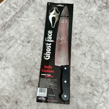Ghost Face Knife Halloween Costume Prop Scream Fun World Decor Scary Cosplay C8
