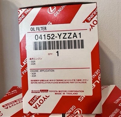 5 PACK TOYOTA LEXUS SCION OEM ENGINE OIL FILTER 04152-YZZA1 Same Day Shipping 