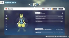 6IV Shiny Lucario Pokemon Legends ZA *SAME DAY*