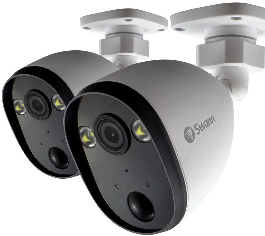 Swann SWIFI-SPOTCAMPK2-EU Spotlight Outdoor Security Camera (2 In Box) - Image 4 of 4