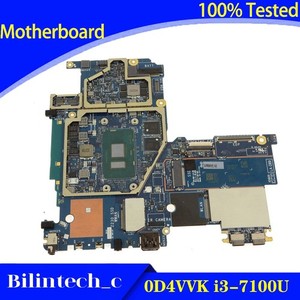 FOR   Latitude 5285 Laptop Motherboard 4GB 0D4VVK D4VVK i3-7100U LA-D891P*qq