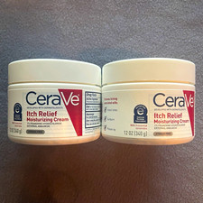 CeraVe Itch Relief Moisturizing Cream w/ Pramoxine HCl, 12 oz 2 pack