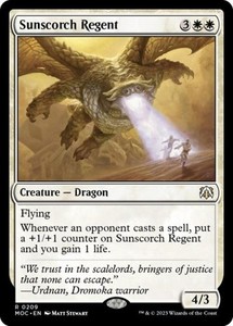 Sunscorch Regent 209 Commander: March of the Machine