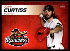 2018 John Curtiss Choice Minor League Rookie Rochester Red Wings