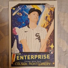 2026 Topps Heritage - The Enterprise Colson Montgomery #TE-CM (RC)