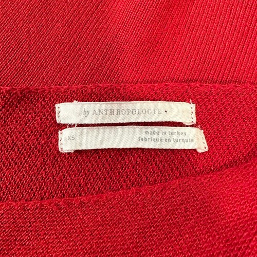 Anthropologie Sweetheart Puff Sleeve Sweater Balloon Sleeve Pullover, XS, Red - 第 11/13 張圖片